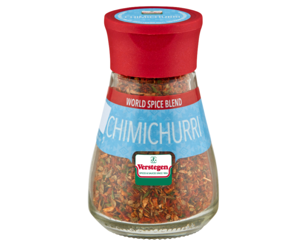 Frisse en pittige smaak World Spice Blend - Chimichurri - Glazen strooier