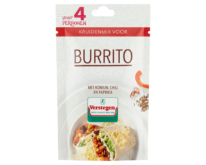 Kruidenmix voor Burrito (4 personen) - Zakje