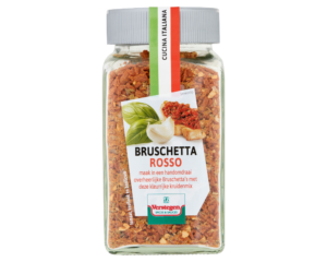 Italiaanse Kruidenmix – Bruschetta Rosso – Voorraadpot