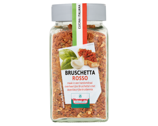 Italiaanse Kruidenmix – Bruschetta Rosso – Voorraadpot