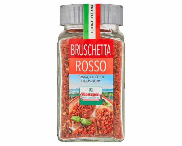 Italiaanse Kruidenmix – Bruschetta Rosso – Voorraadpot