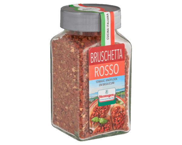 Italiaanse Kruidenmix – Bruschetta Rosso – Voorraadpot