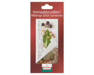 Inmaakkruiden - Peg Card