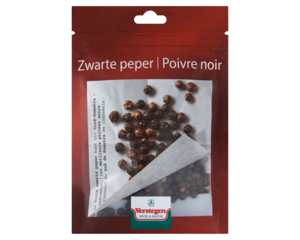 Zwarte peper - Hersluitbaar zakje