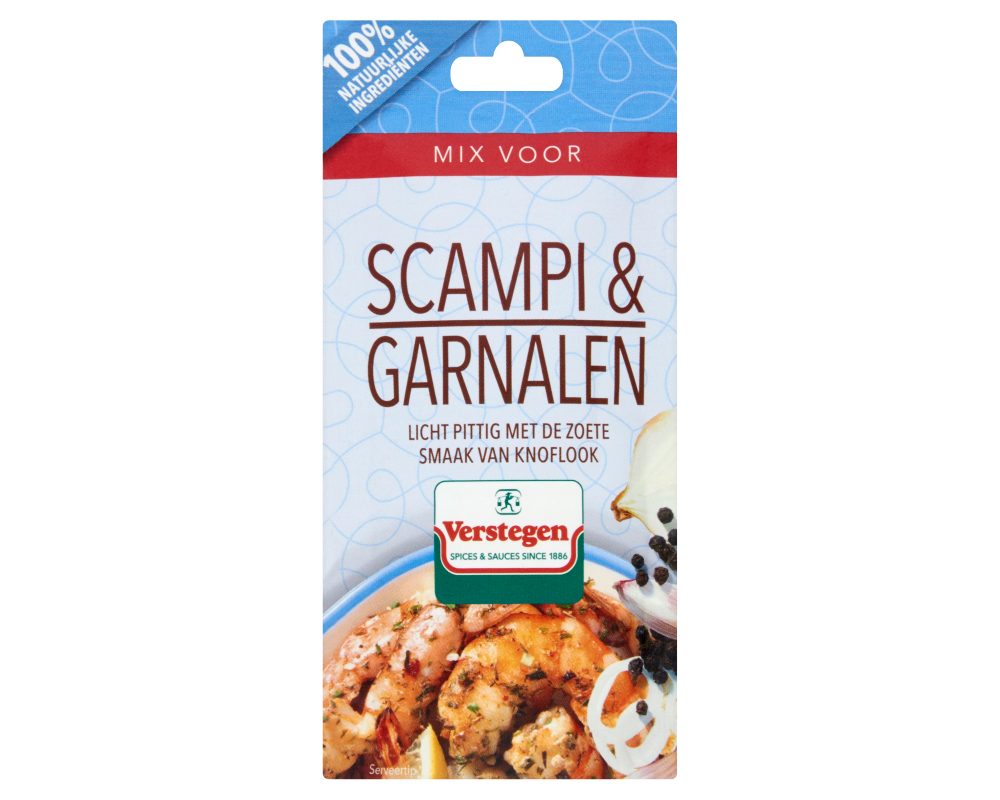 Mix voor Scampi &amp; Garnalen - Zakje | Snelle levering | Verstegen Webshop