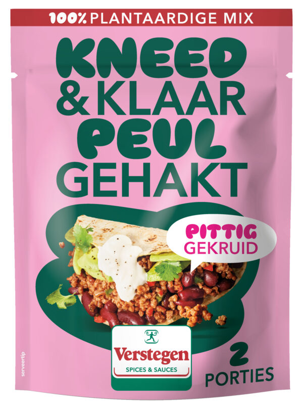 Kneed & Klaar Peul Gehakt Pittig Gekruid